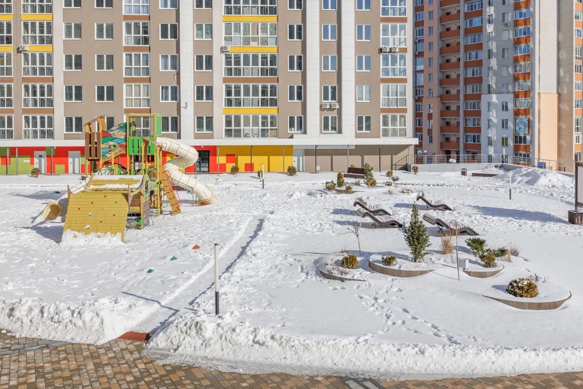 Двухкомнатная квартира 59 м2